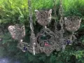 старо възрожденско, тройно кандило, снимка 2