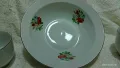 Стар български порцелан купички и купа , снимка 6