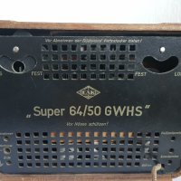Старо радио EAK RADIO Super 64/50 GW, снимка 11 - Антикварни и старинни предмети - 44159225