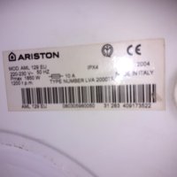 ARISTON AML 129 Пералня със сушилня на части, снимка 4 - Перални - 41930545