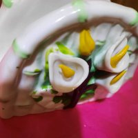 Красив салфетник с релефни цветя - "Кала". НОВ с етикет., снимка 5 - Аксесоари за кухня - 35996526