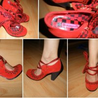 оригинални  марка  Betsey johnson обувки с ток, снимка 2 - Дамски елегантни обувки - 34338251