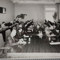 1984 год. При ПХЕНЯН РЕДКАЖ!! 14-та сесия българо корейска комисия стари  снимки  , снимка 5 - Колекции - 44574308