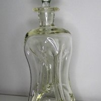 Антично шише от прозрачно стъкло "Kluk Kluk" - 0.5 литра, снимка 4 - Декорация за дома - 41770289