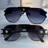 Versace VE2252 мъжки слънчеви очила авиатор унисекс дамски, снимка 4 - Слънчеви и диоптрични очила - 41839831