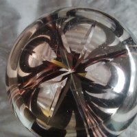 стъклена / кристална / ваза в стил бохемия, снимка 6 - Вази - 35766846