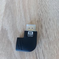 Hdmi ъглов преходник 90° градуса, снимка 2 - Стойки, 3D очила, аксесоари - 39935498