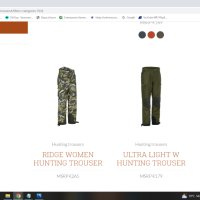 SWEDTEAM GORE-TEX Trouser Womens за лов размер 42 / XL дамски панталон водонепромукаем - 424, снимка 3 - Панталони - 41450327