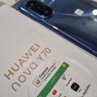 Huawei Nova Y70 чисто нови,2 години гаранция , снимка 5 - Huawei - 38761126