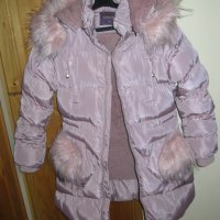 Зимно яке за момиче на Kinderland за 7-8 годишна възраст, снимка 6 - Детски якета и елеци - 40938993