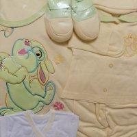 Луксозен комплект от 10 части с голяма пелена-чувал за пренасяне на бебе, снимка 13 - Комплекти за бебе - 39489135