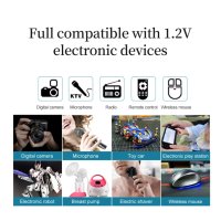 PUJIMAX 4 слота 1.2V интелигентно зарядно устройство за NiCd NiMh батерии LCD дисплей за AA/AAA, снимка 2 - Друга електроника - 42568744