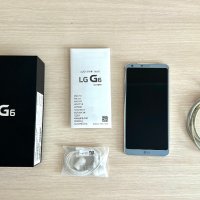 Телефон LG G6 Platinum, 2017, снимка 2 - LG - 41902851