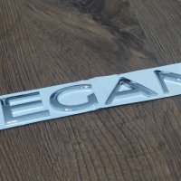 Хромиран надпис стикер за Рено Меган / Renault Megane емблема за багажник, снимка 1 - Части - 40940701
