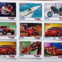 Картинки от дъвки ТУРБО Turbo sport червено-син надпис, снимка 7 - Колекции - 42073391