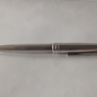 химикалка Монблан Montblanc Meisterstuck Solitaire 164S сребърна изключително рядък модел, снимка 11 - Колекции - 36105288