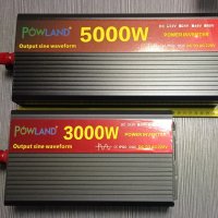 Инвертори POWLAND/EASUN 2500/5000W пълна синусоида 12 или 24V DC, снимка 2 - Друга електроника - 44210791