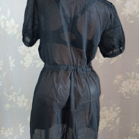 Черна нова блуза / туника за едра дама XXL, XXXL, снимка 5 - Туники - 44582746