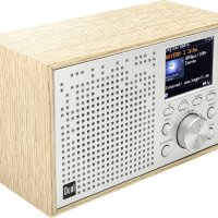 Dual DCR 100 Настолно радио DAB+,RDS, FM Bluetooth, DAB+, FM Будилник Дърво (светло), снимка 1 - Друга електроника - 41060369