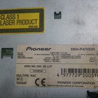 Aудио CD плеър  Pioneer DEH-P4100 R, снимка 5 - Аксесоари и консумативи - 40525735