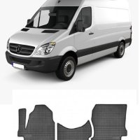 Комплект Гумени Стелки 3 части Frogum за Мерцедес Спринтер Mercedes Sprinter VW Crafter 2006+, снимка 1 - Аксесоари и консумативи - 40735434