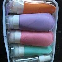 Нов комплект Пътни бутилки за тоалетни принадлежности пътуване козметика, снимка 8 - Други - 40415184