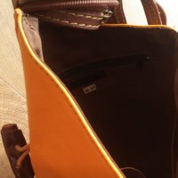 VERA PELLE MADE IN ITALY Genuine Leather Bag раница естествена кожа 16-55, снимка 15 - Раници - 41713319