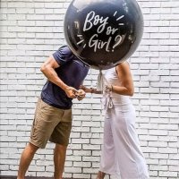 Голям балон Boy or Girl изненадващо разкритие на пола на бебето , снимка 3 - Други - 41875639