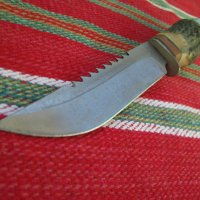 Немски ловен нож с трион, снимка 3 - Антикварни и старинни предмети - 34334371