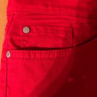 Tommy Hilfiger Дамски червени дънки, снимка 2 - Дънки - 38809027