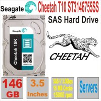Хард диск - HDD3.5 SAS 146Gb Seagate Cheetah T10 ST3146755SS, снимка 1 - Твърди дискове - 44196280