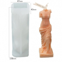 3D женско тяло статуя скулптура голям силиконов молд форма гипс свещ шоколад смола, снимка 1 - Форми - 36359627