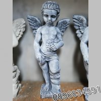 Ангел от бетон. Градинска фигура за декорация, снимка 5 - Градински мебели, декорация  - 35851888