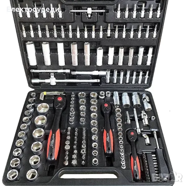 Немско Гедоре 172 части Premium качество с 3 тресчотки, снимка 1