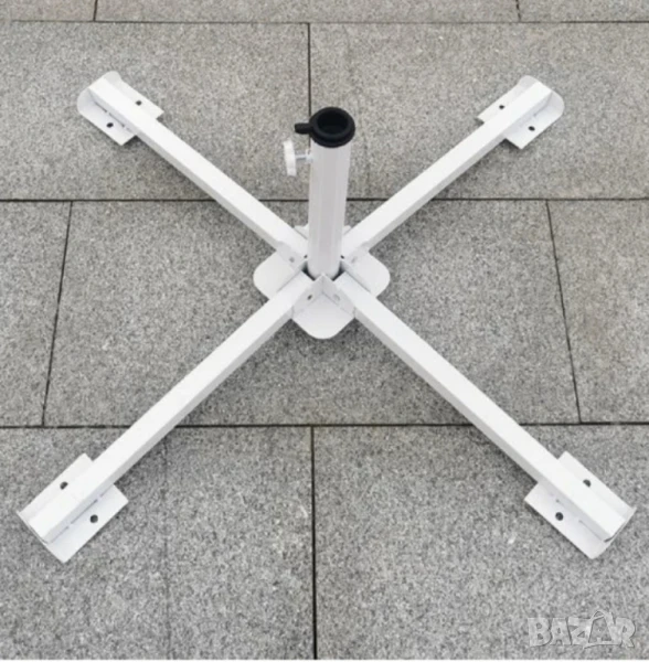 Стойка за чадъри (Подходяща за ,,Квадратен градински чадър"), снимка 1