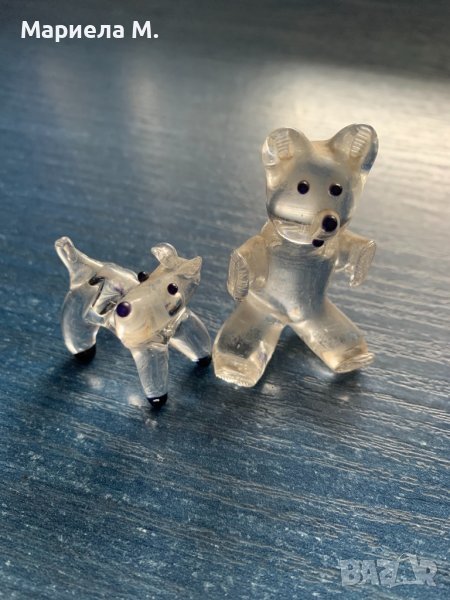 Мини стъклени фигурки, снимка 1