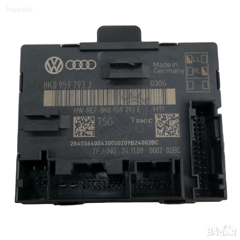 Контрол модул предна дясна врата AUDI A4 (B8) 2008-2015 ID: 156848, снимка 1