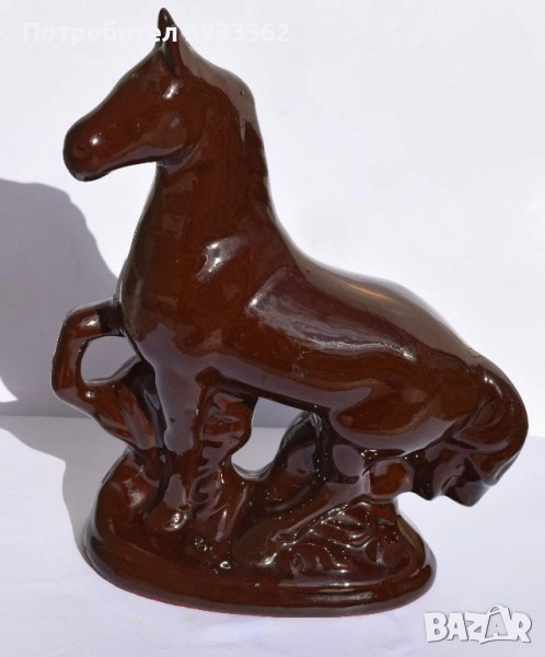 Керамично конче статуетка, снимка 1