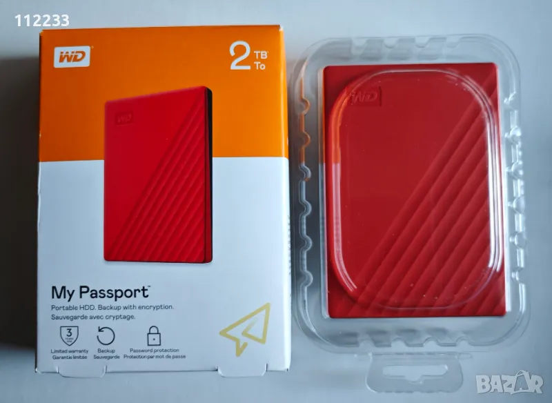 2TB 2,5" HDD Western Digital, снимка 1