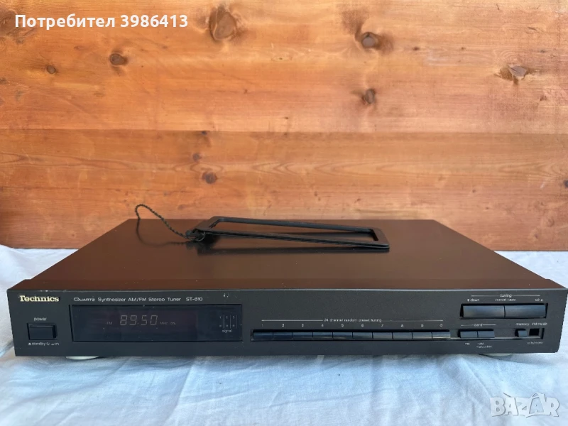 Technics ST-610 е AM/FM стерео тунер, снимка 1