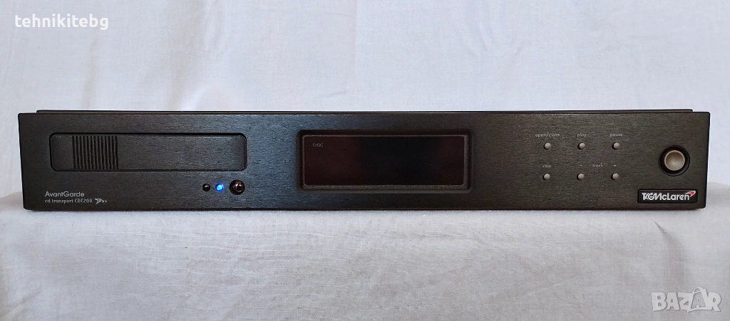 ⭐⭐⭐ TAG McLaren CDT20R ⭐⭐⭐ Английски хай енд CD плеър/транспорт, снимка 1