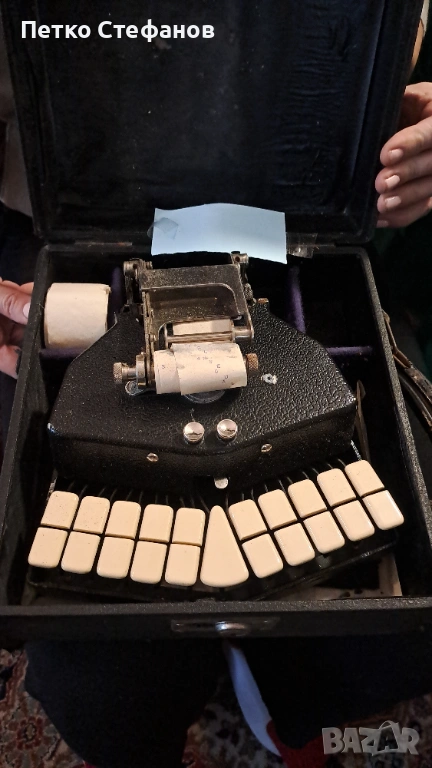 Stenotype машина, известна още като стенограф, снимка 1