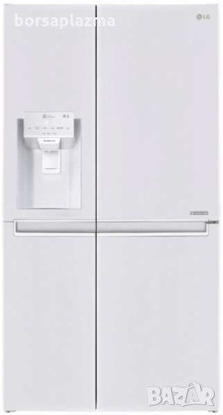 Хладилник с фризер LG GSL-760SWXV SbS Общ капацитет (л): 601, снимка 1