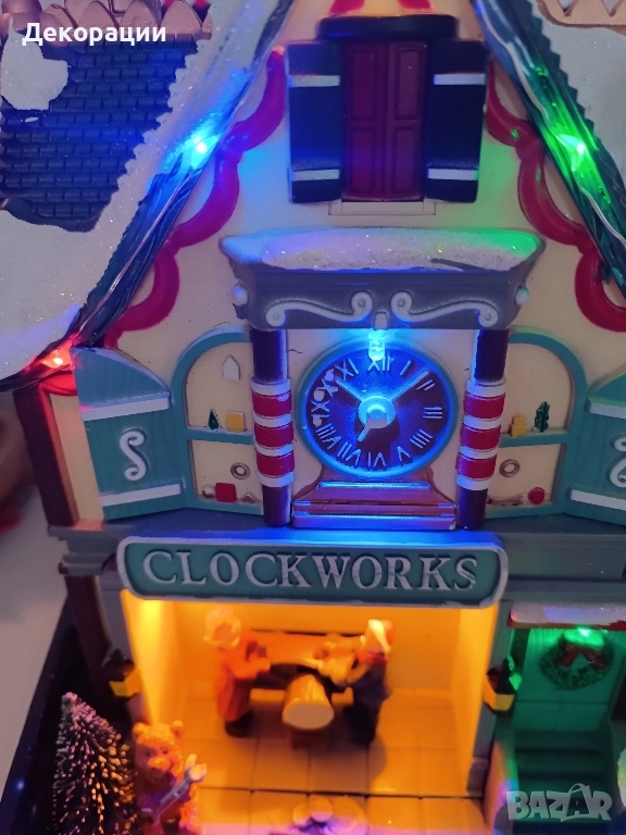 нова музикална светеща коледна украса , снимка 1