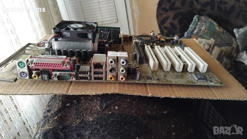 Дънна платка Asus K8N Socket 754 CPU+FAN+RAM, снимка 1