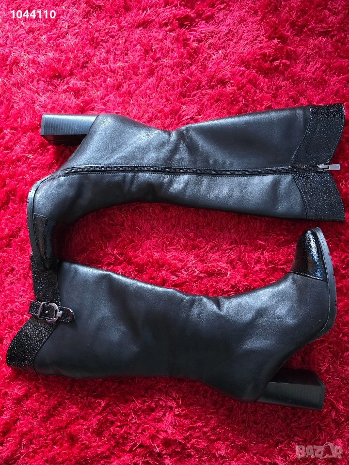 Дамски ботуши от естесвена кожа, снимка 1