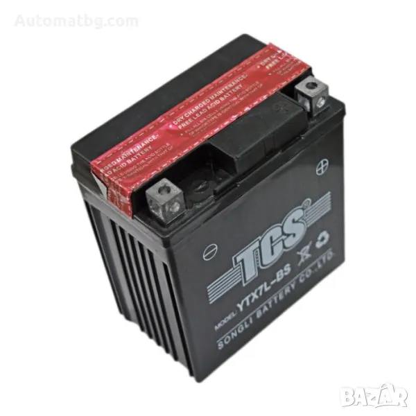 Акумулатор Automat, За мотор, 12V, YTX7L-BS, снимка 1