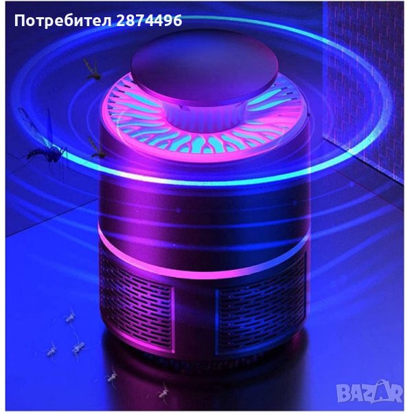 Лампа против комари с UV светлина и вентилатор, снимка 1
