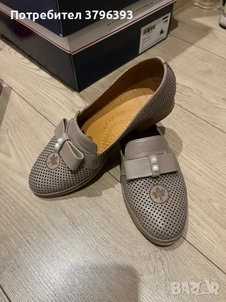 Дамски обувки естествена кожа, снимка 1