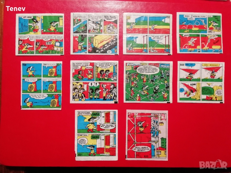 Картинки от дъвки Tipi- tip - 10 бр., снимка 1